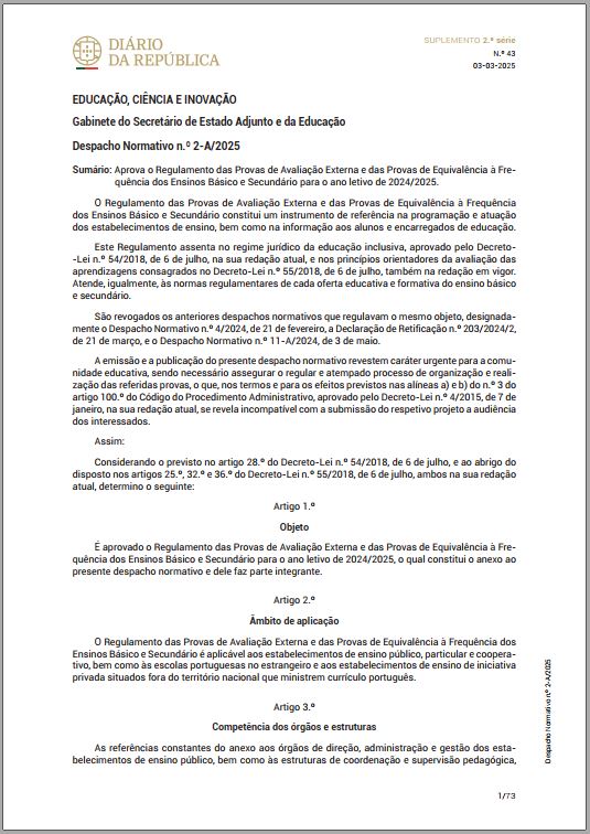 2503 despacho normativo nr2a 2025