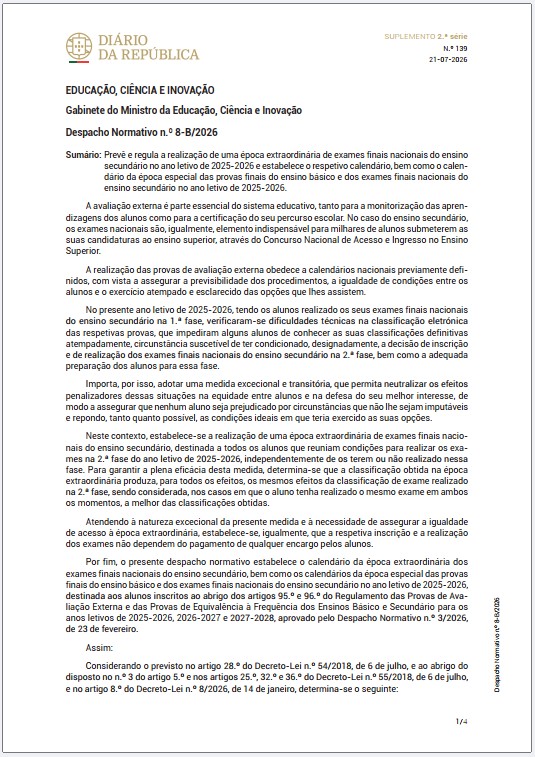 2607 despacho normativo 8b
